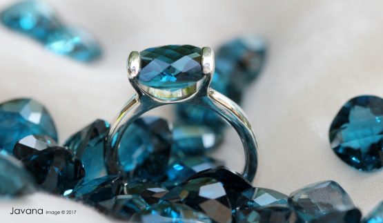 london blue topaz ring